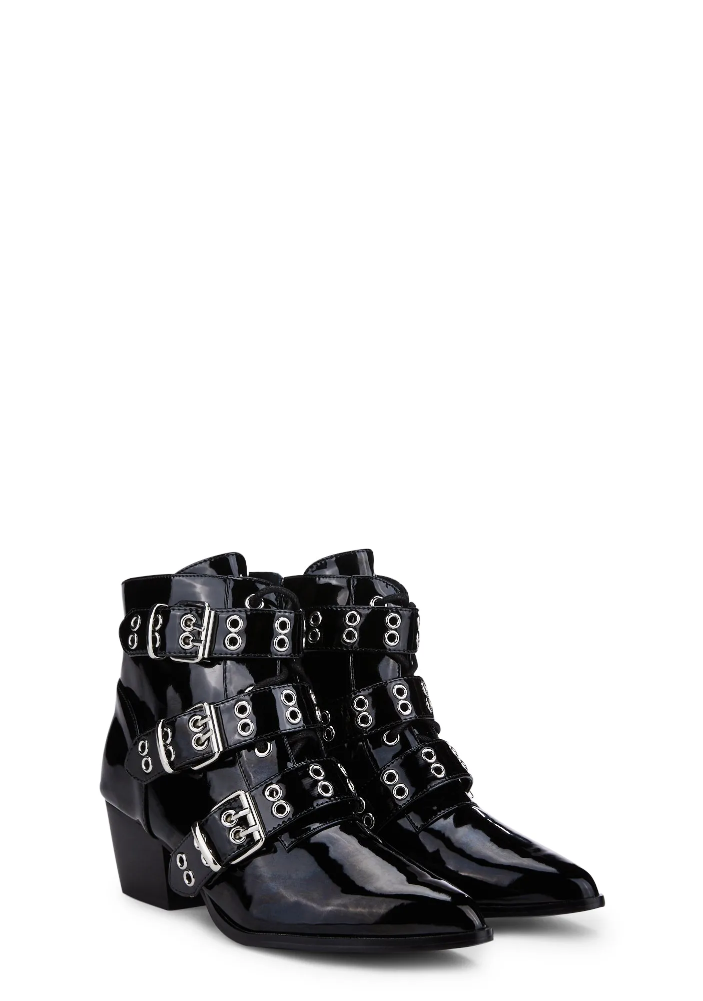 Aura Strapped Boots-
