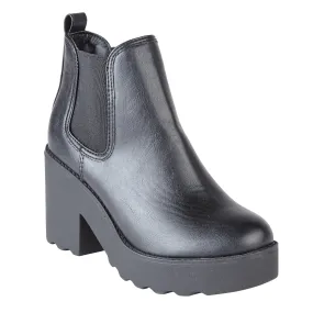 Black Pu Boots