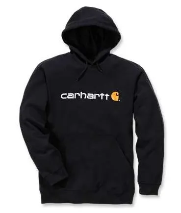 Carhartt Signature Hoody Black: Black: M