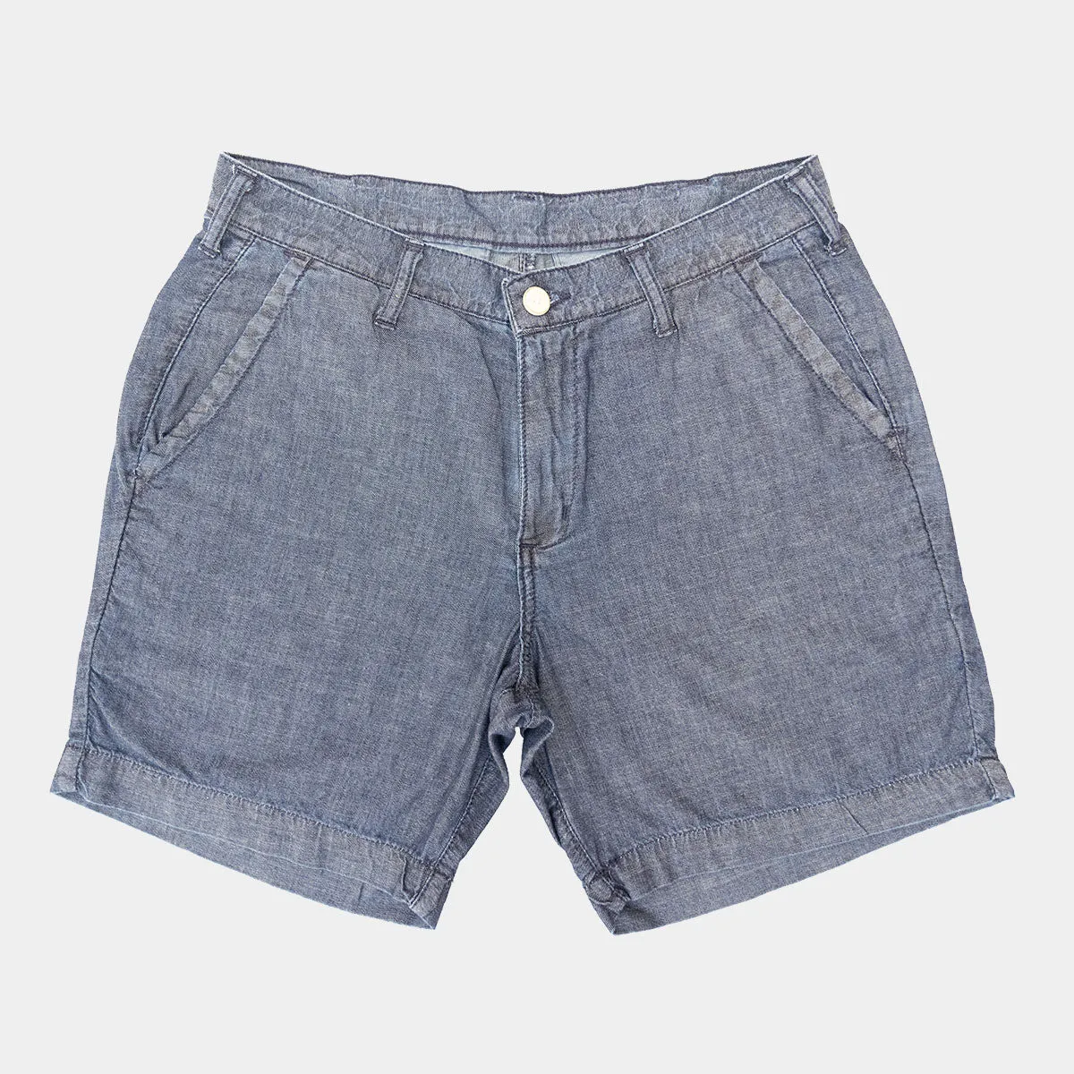 Chambray Shorts