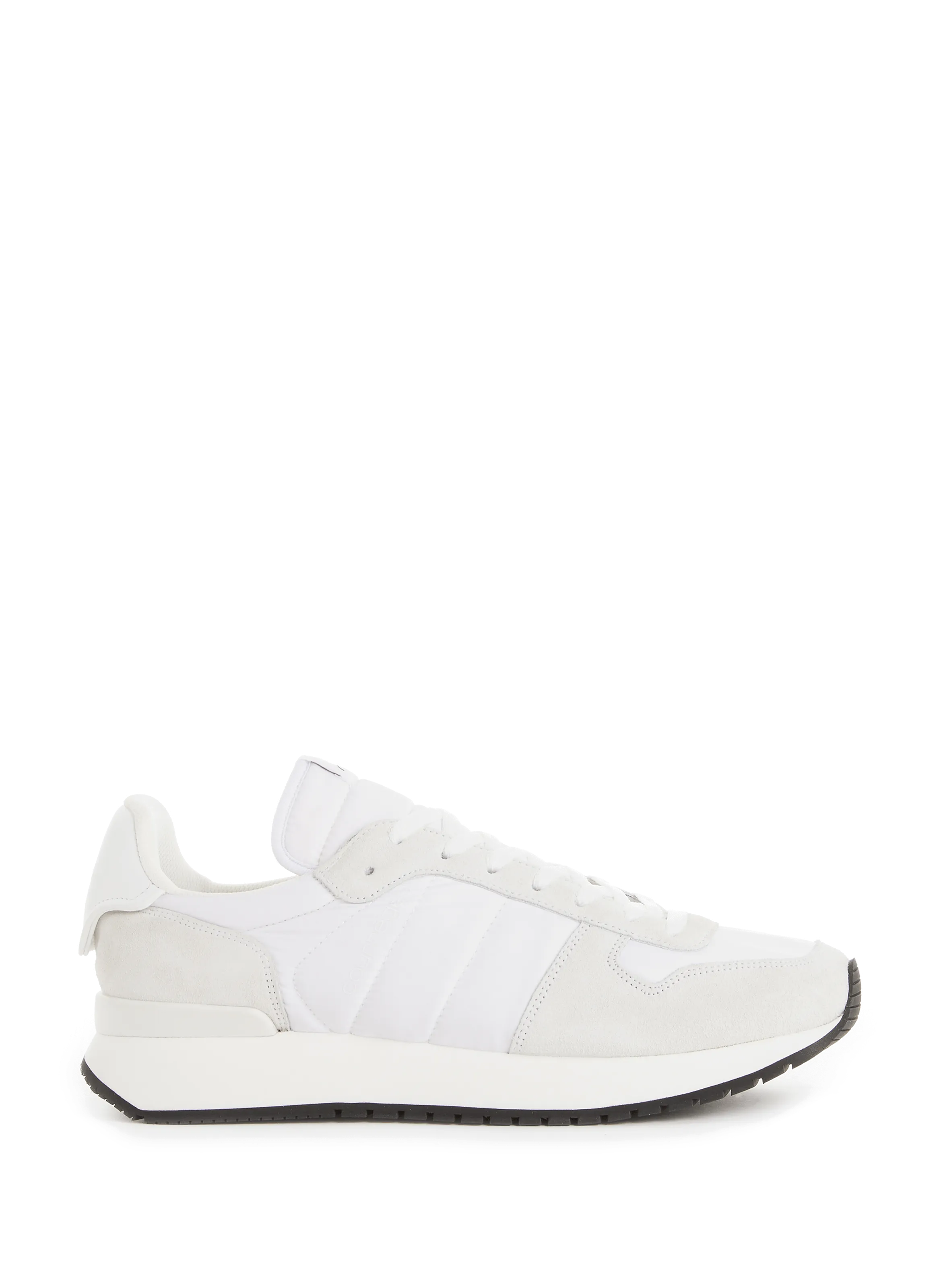 COURRÈGES  Bi-material sneakers - White