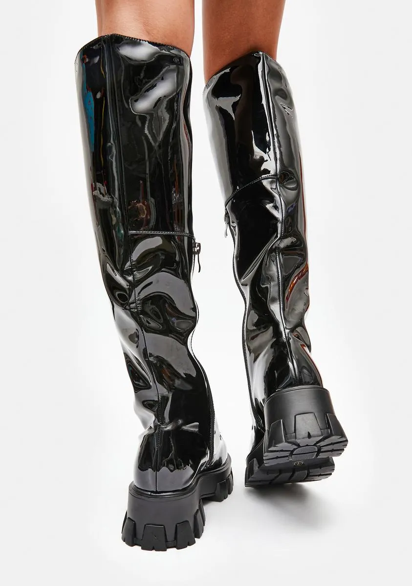 Excision Knee High Boots-