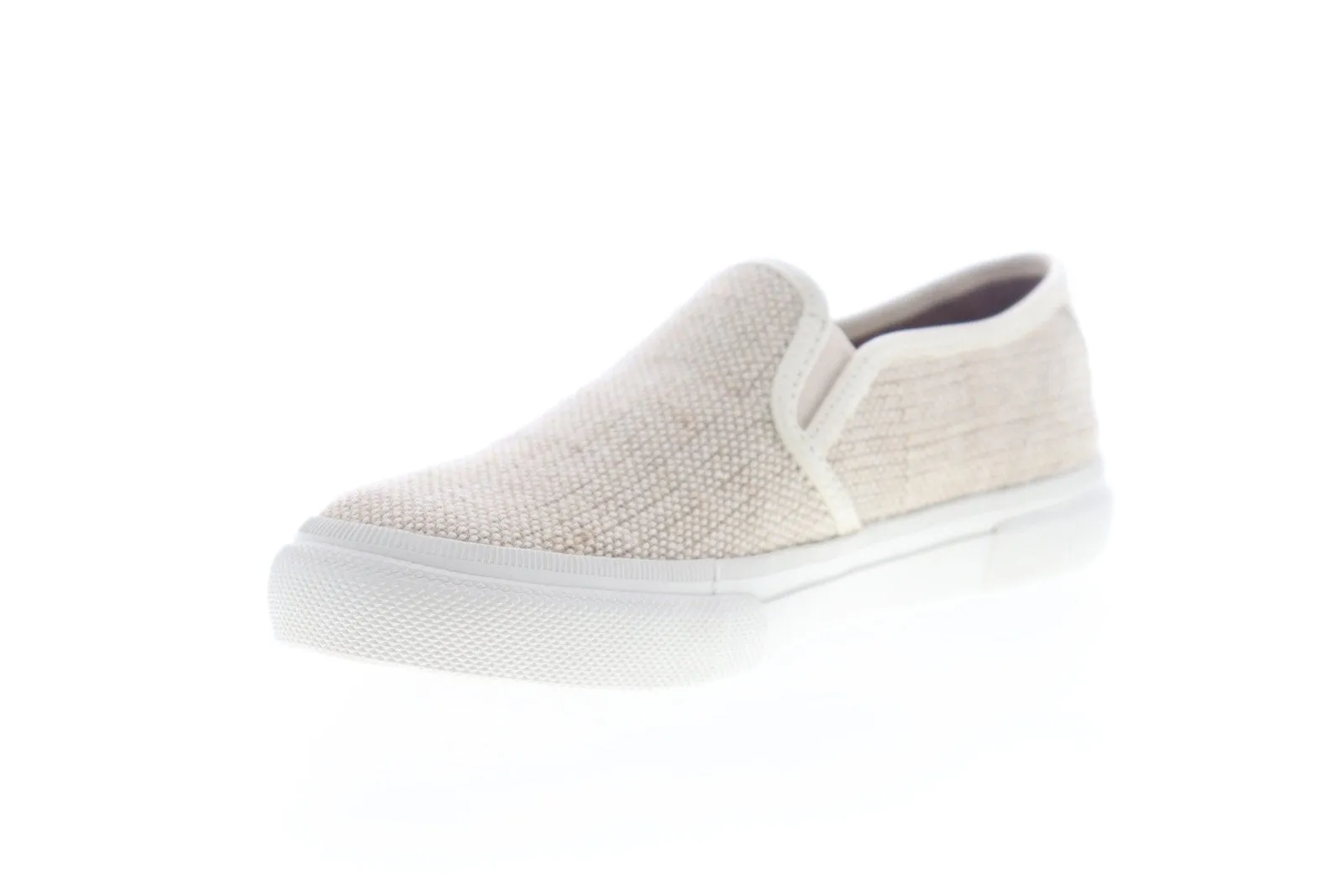Frye Gia Canvas Slip On 70063 Womens Beige Tan Low Top Lifestyle Sneakers Shoes