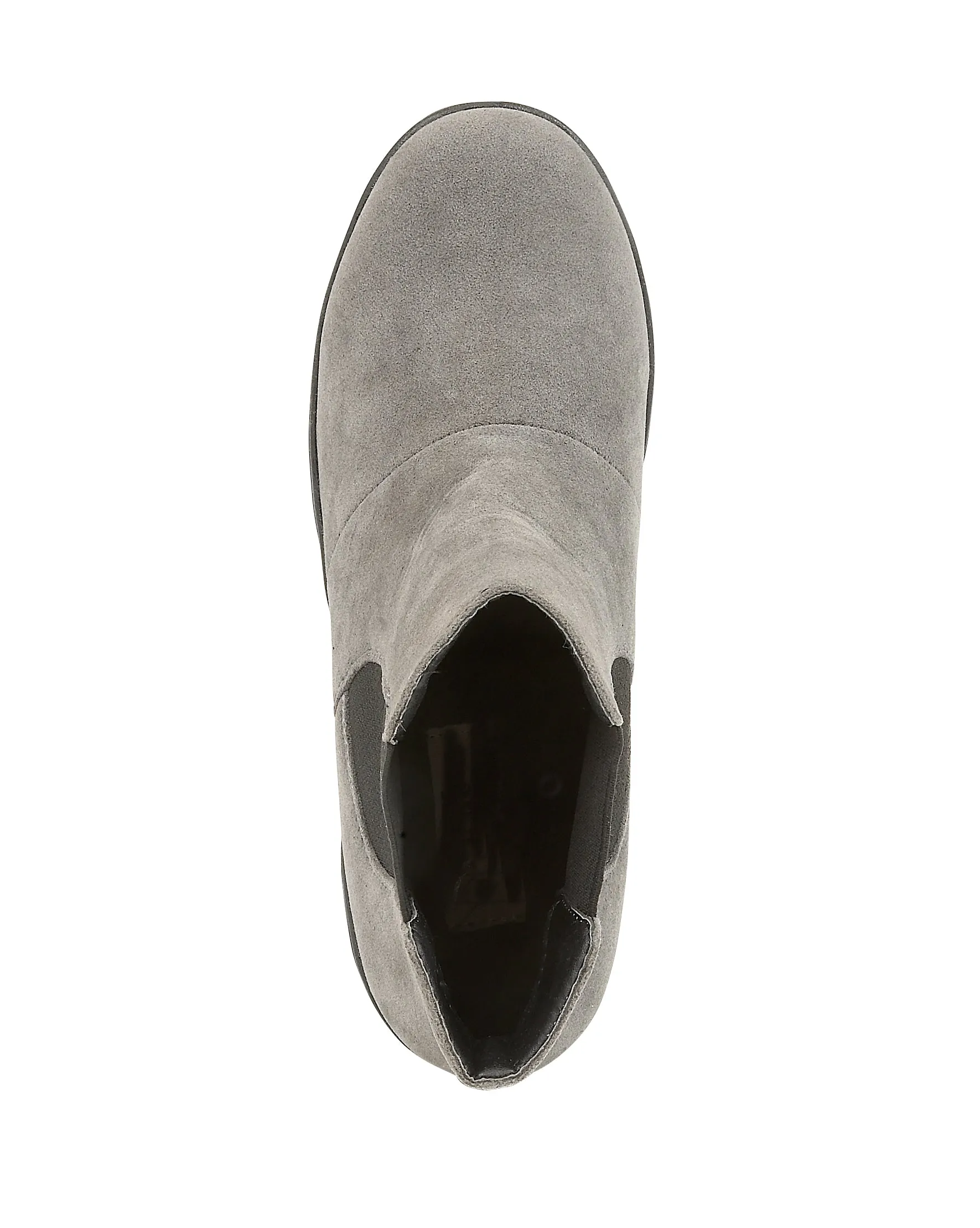 Grey Suedette Boots
