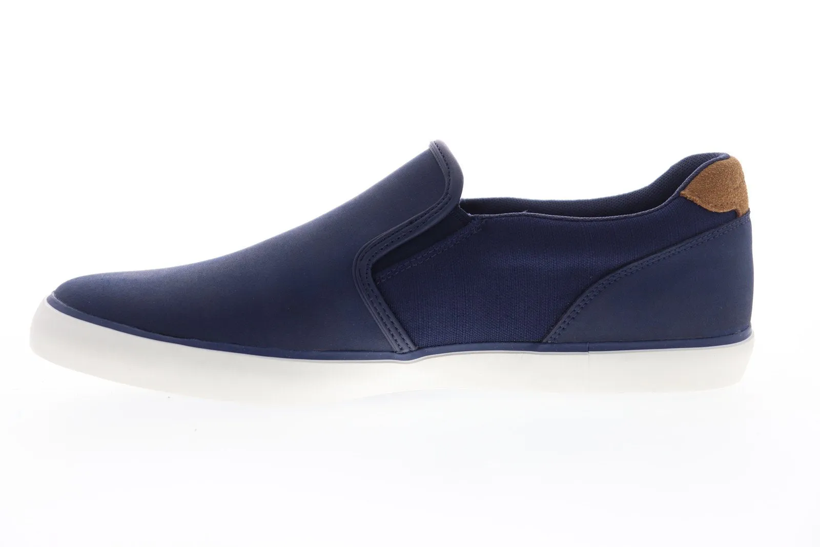 Lacoste Jouer Slip 119 2 CMA Mens Blue Leather Low Top Lifestyle Sneakers Shoes