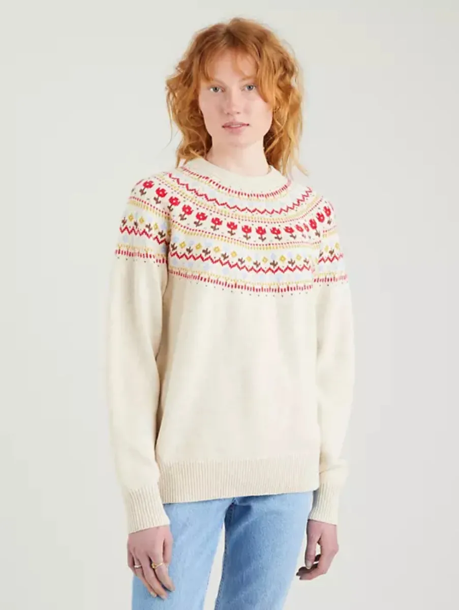 LEVI’S SLOUCHY CREWNECK SWEATSHIRT
