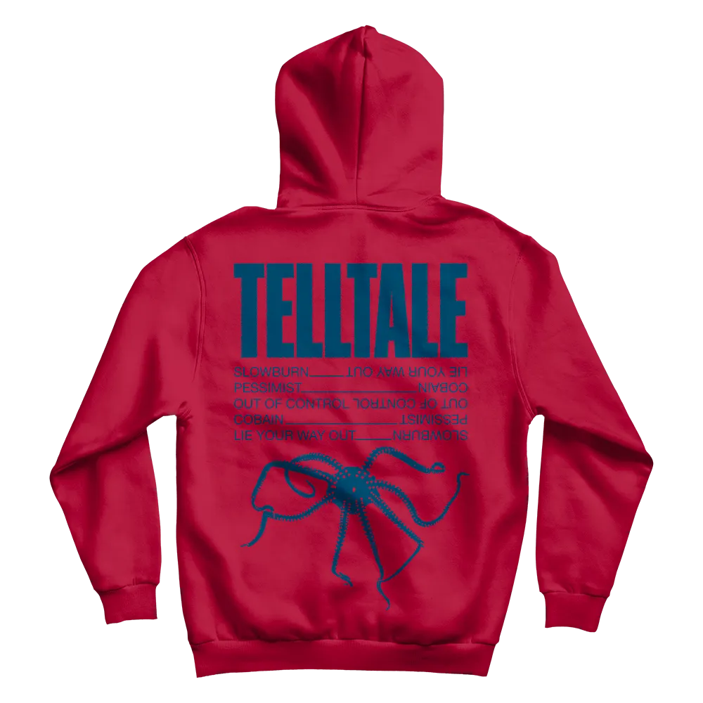 LYWO Oktopus Red Hoodie