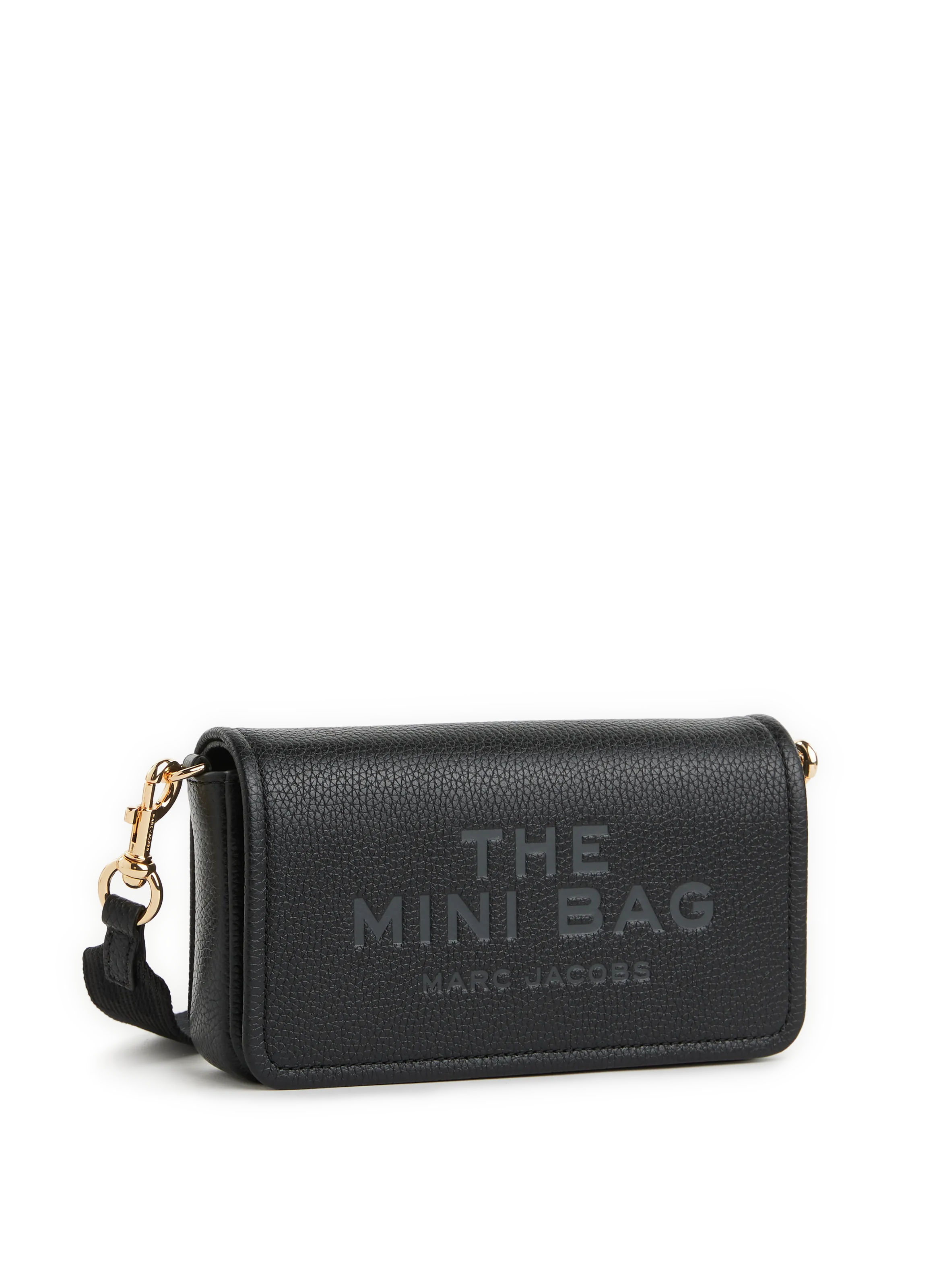 Marc jacobs  The Leather Mini Shoulder Bag in leather - Black