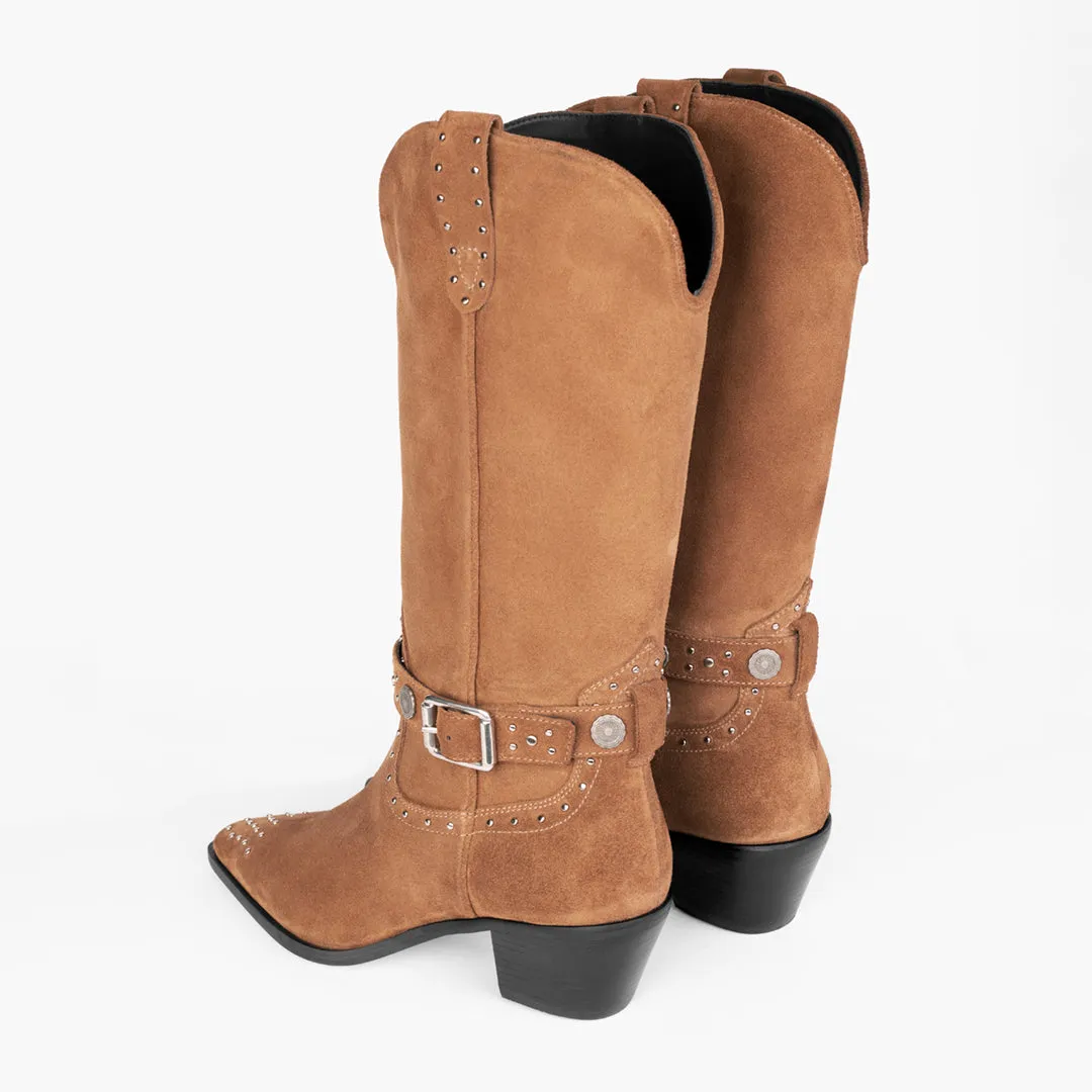 Oklahoma Capuccino Boots