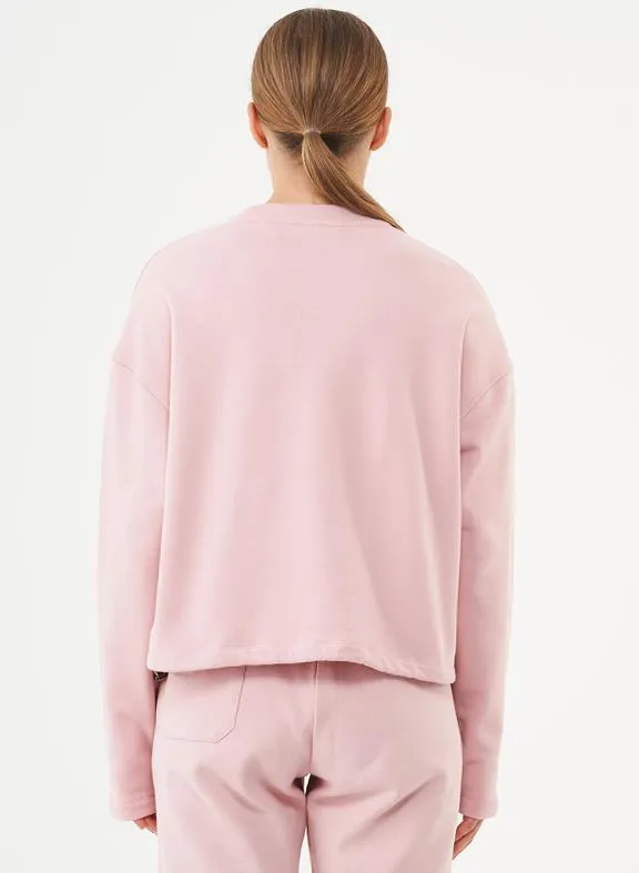ORGANICATION Sweatshirt Seda Dusty Pink