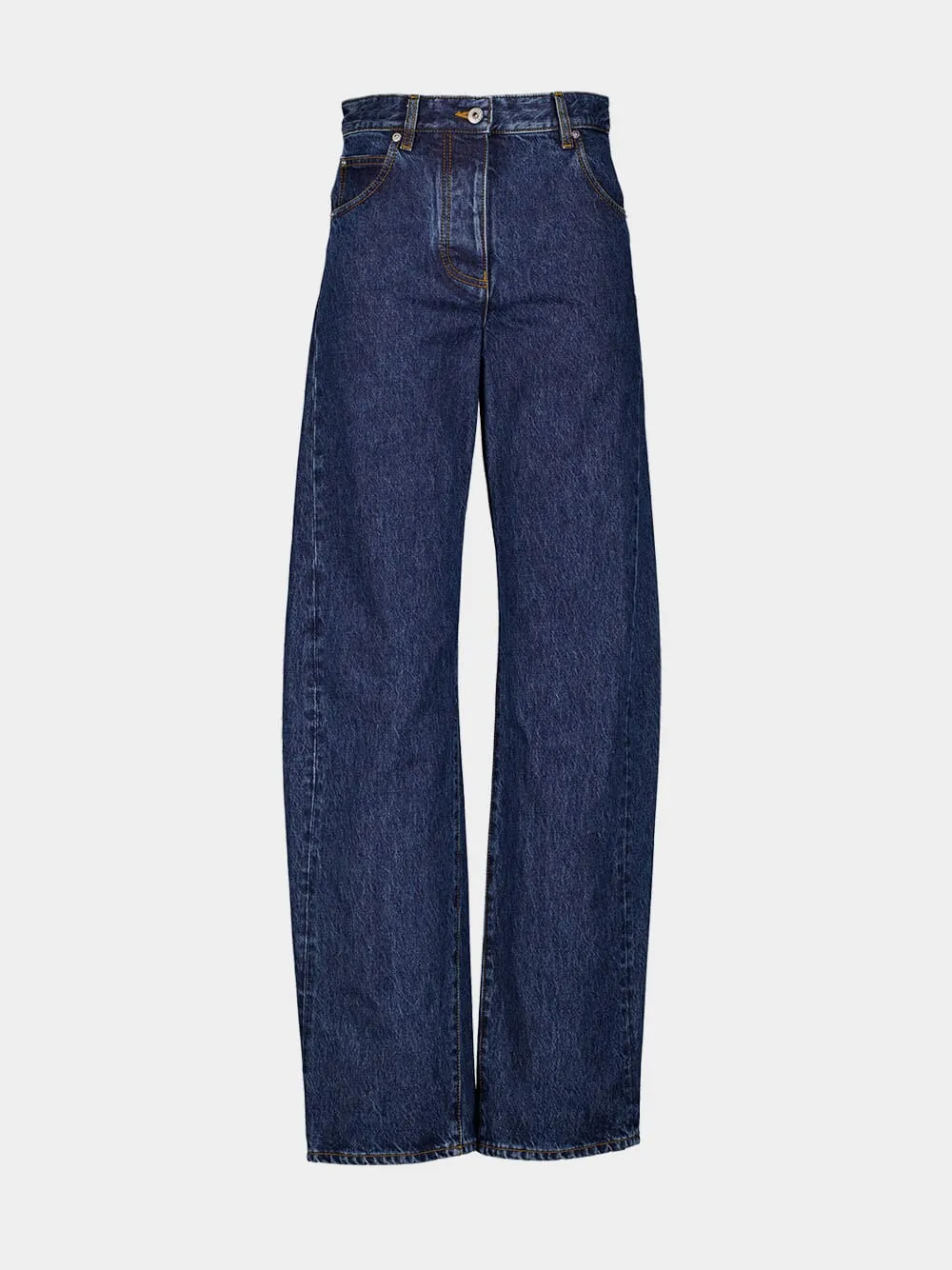 Oversized Blue Jeans