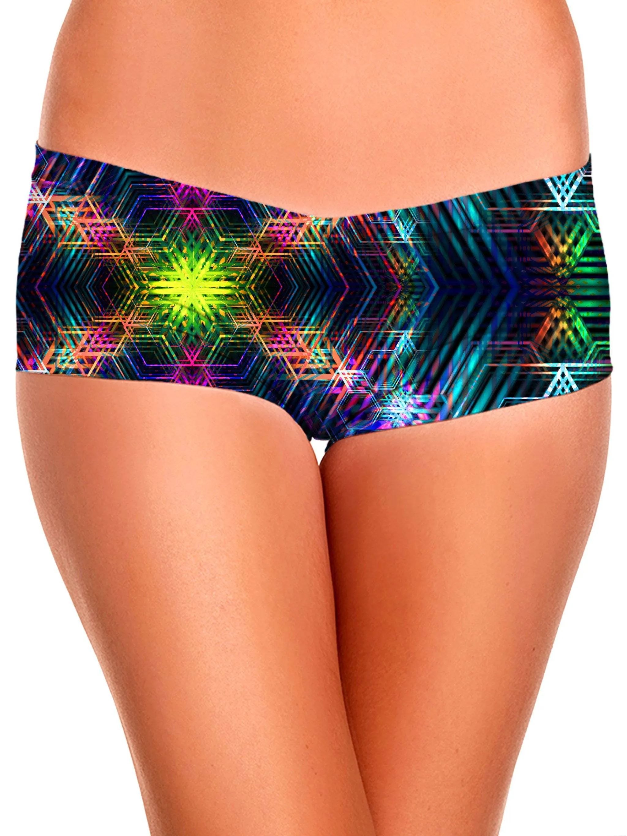 Psychedelia Booty Shorts
