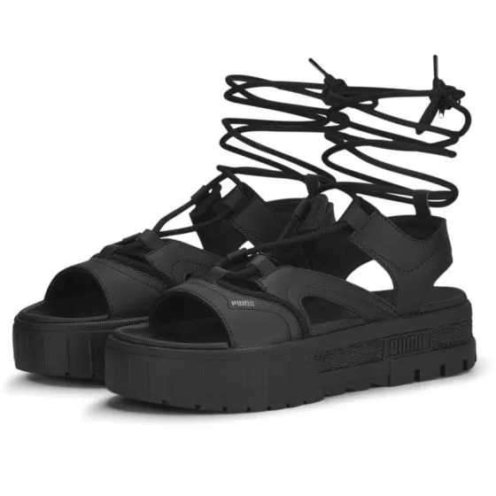 Puma W' Mayze Sandal Laces PUMA Black / PUMA White Sandals