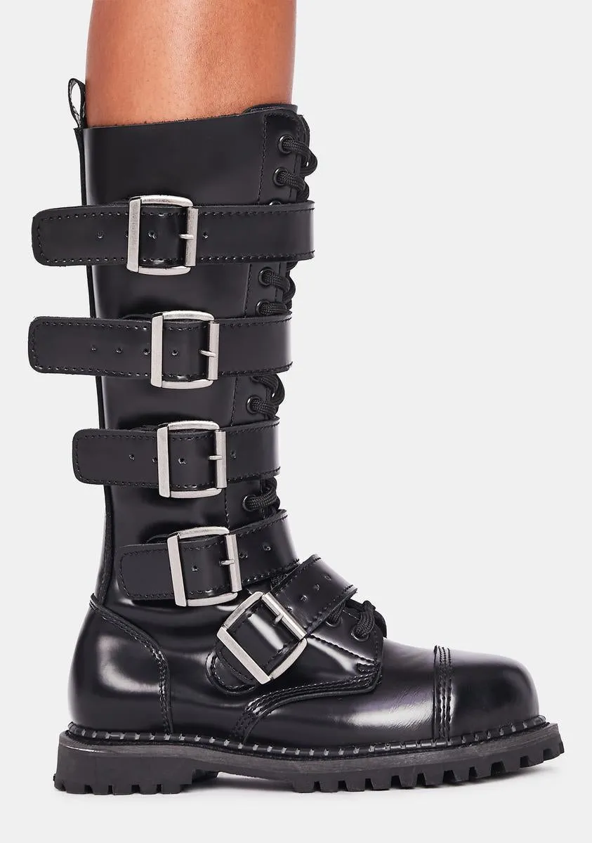 Riot Buckle Boots-