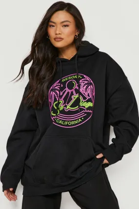 San Diego Oversized Hoodie