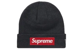 Supreme New Era Box Logo Beanie (FW21) Charcoal