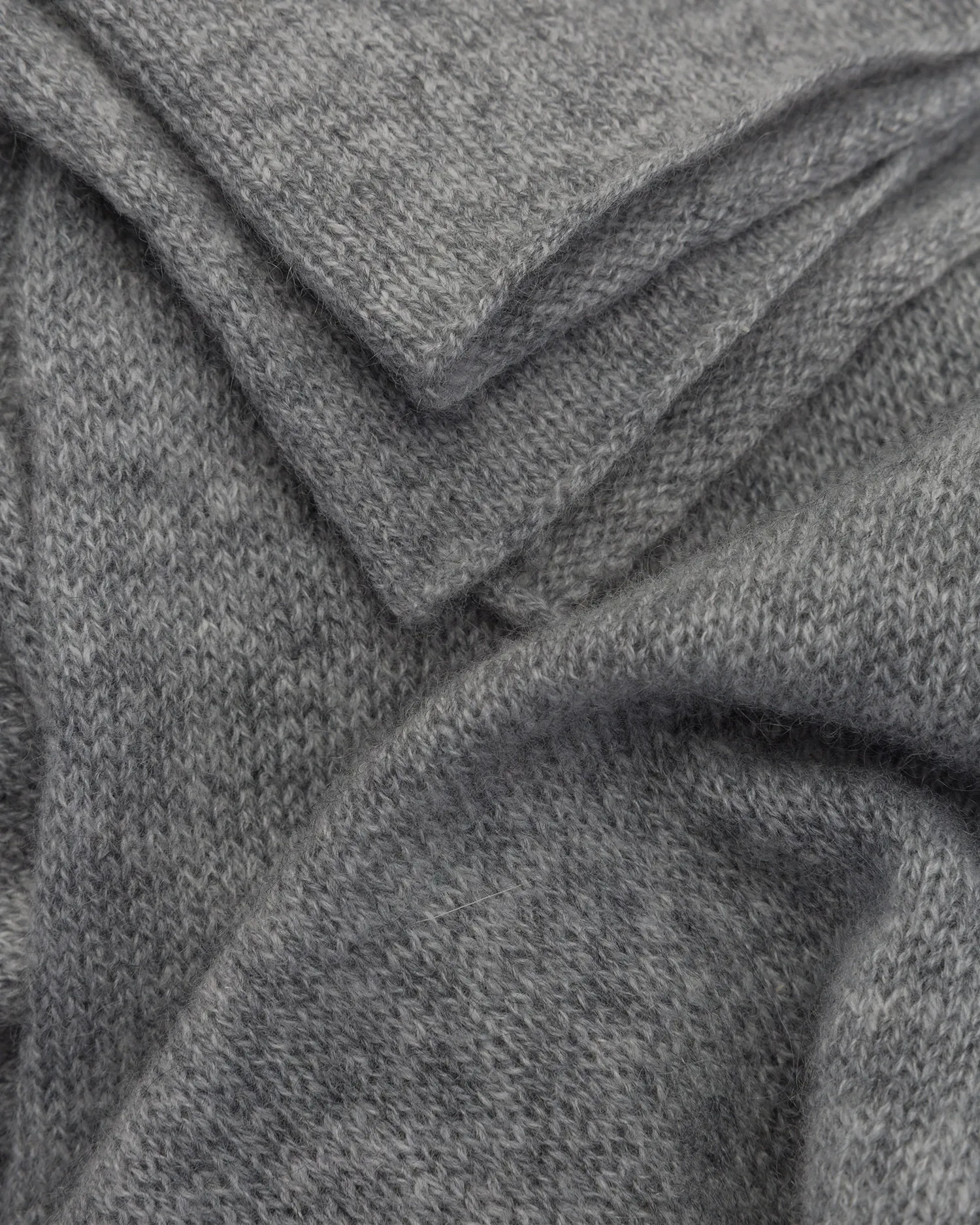Women's grey cashmere scarf Allude 11241-83