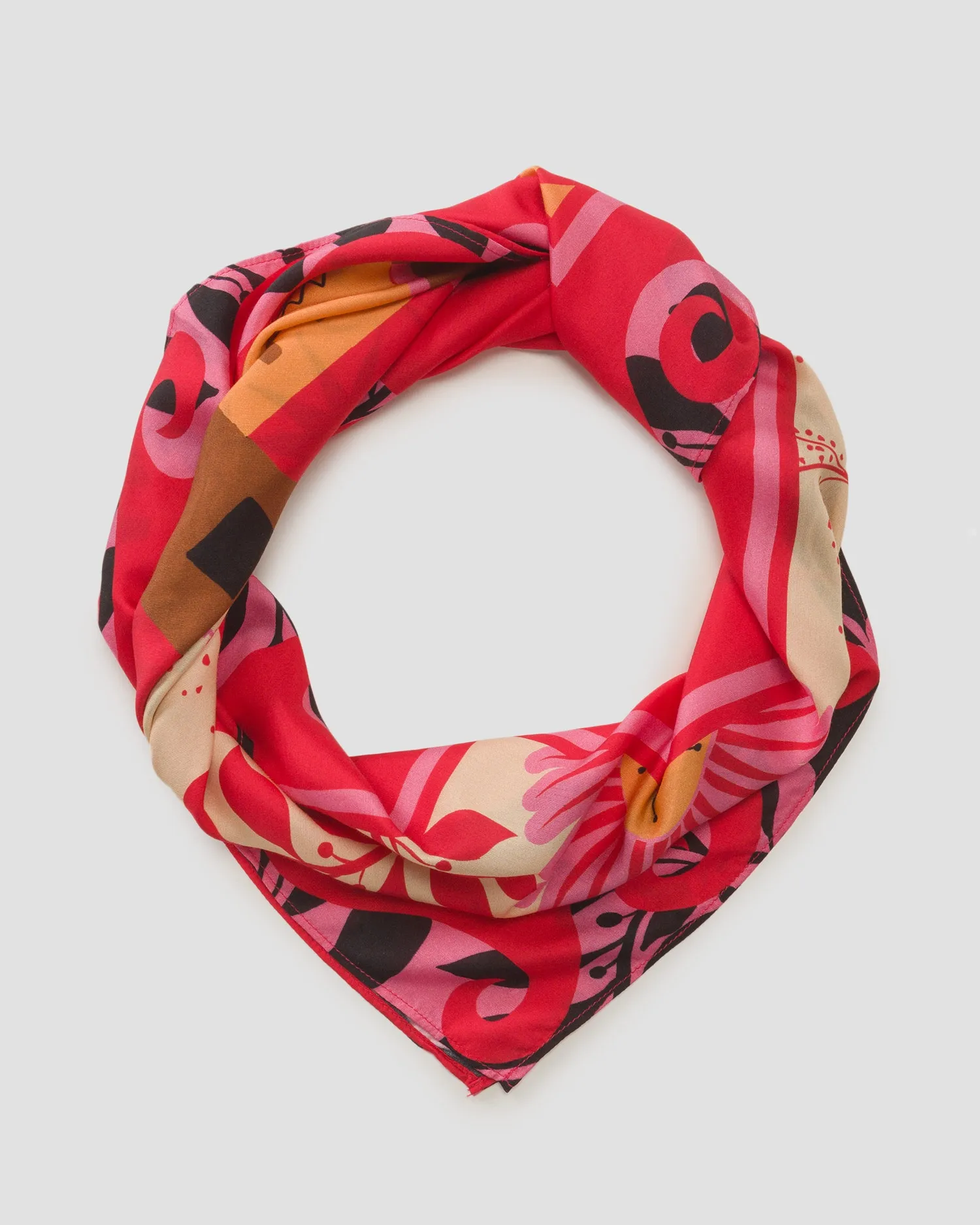 Women's silk Seafolly Atlantis Scarf 72059-paradipink