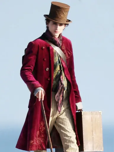 Wonka 2023 Willy Wonka Coat